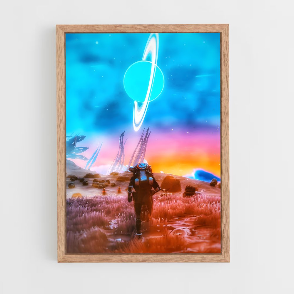 Poster man de sky – affiche No man sky (vue 4)